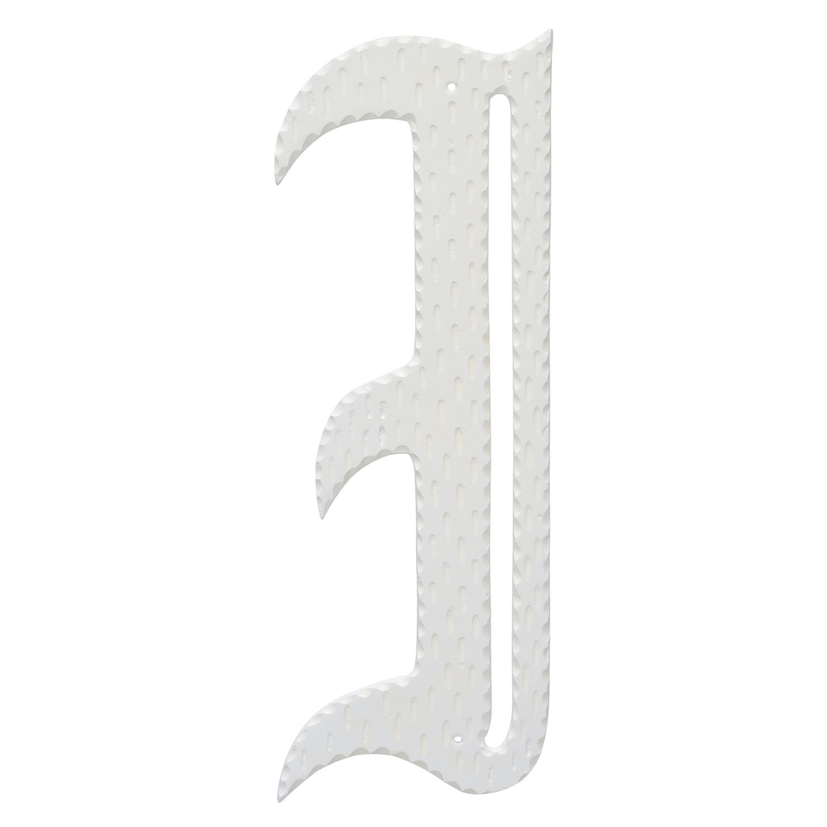16 in. Home Accent Individual Monogram Letter, White - I Letter