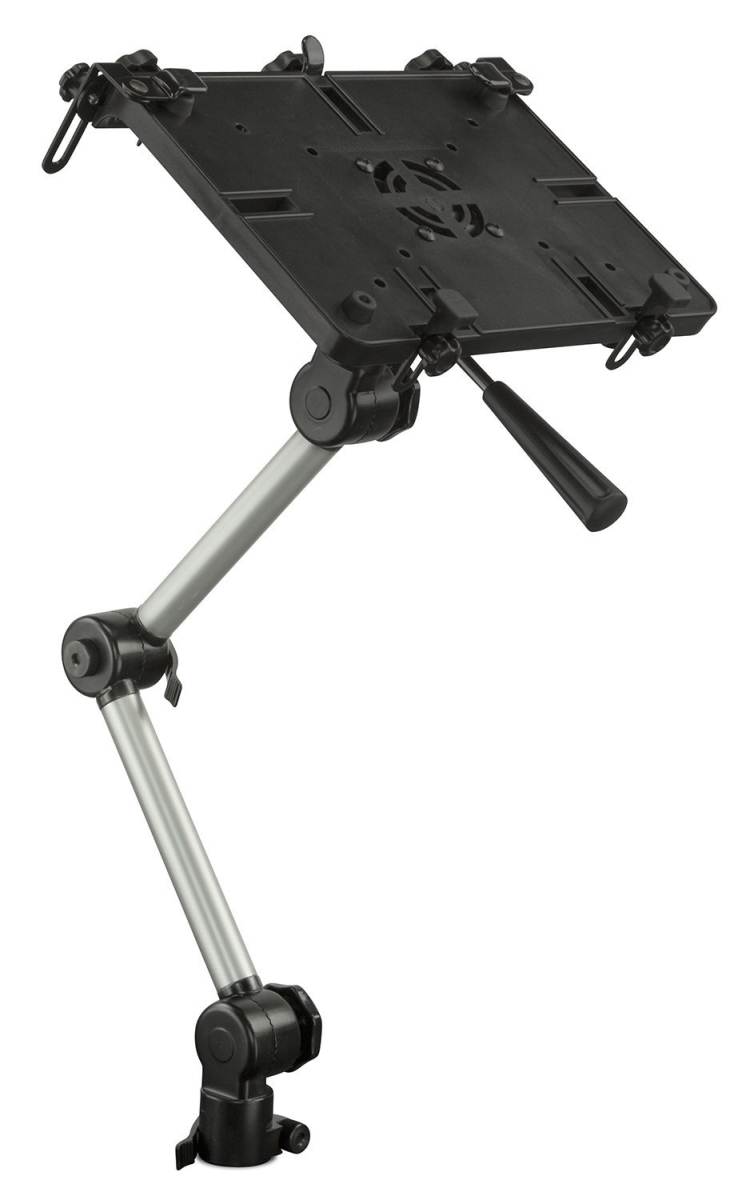 Picture of Mount-It MI-426 Car Laptop iPad Mount Stand, Silver & Black