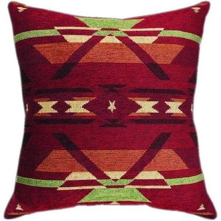 Picture of Manual Woodworkers & Weavers APTQFL 20 x 20 in. Flame of 20 Tapestry Knife Edge Throw Pillow