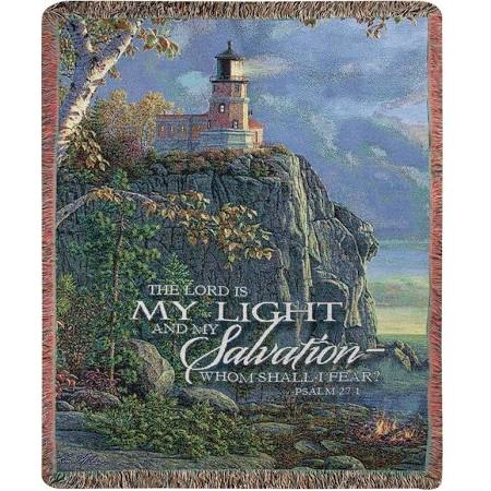 Picture of Manual Woodworkers & Weavers ATGLT 50 x 60 in. Guiding Light Tapestry Throw Blanket