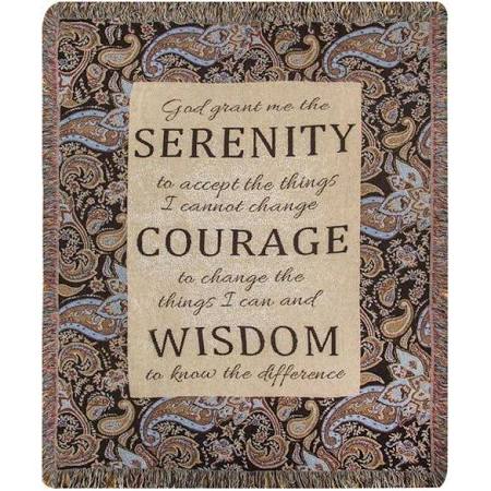 Picture of Manual Woodworkers & Weavers ATSRTY 50 x 60 in. Serenity Tapestry Throw Blanket&#44; Brown