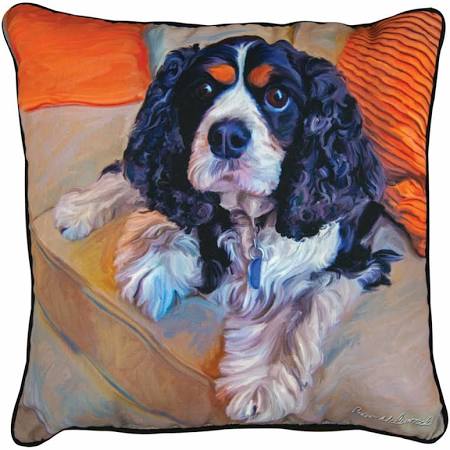 18 in. Charles in Charge Throw Pillow