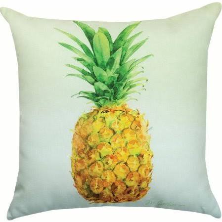 18 in. Pineapple Love Word Pillow