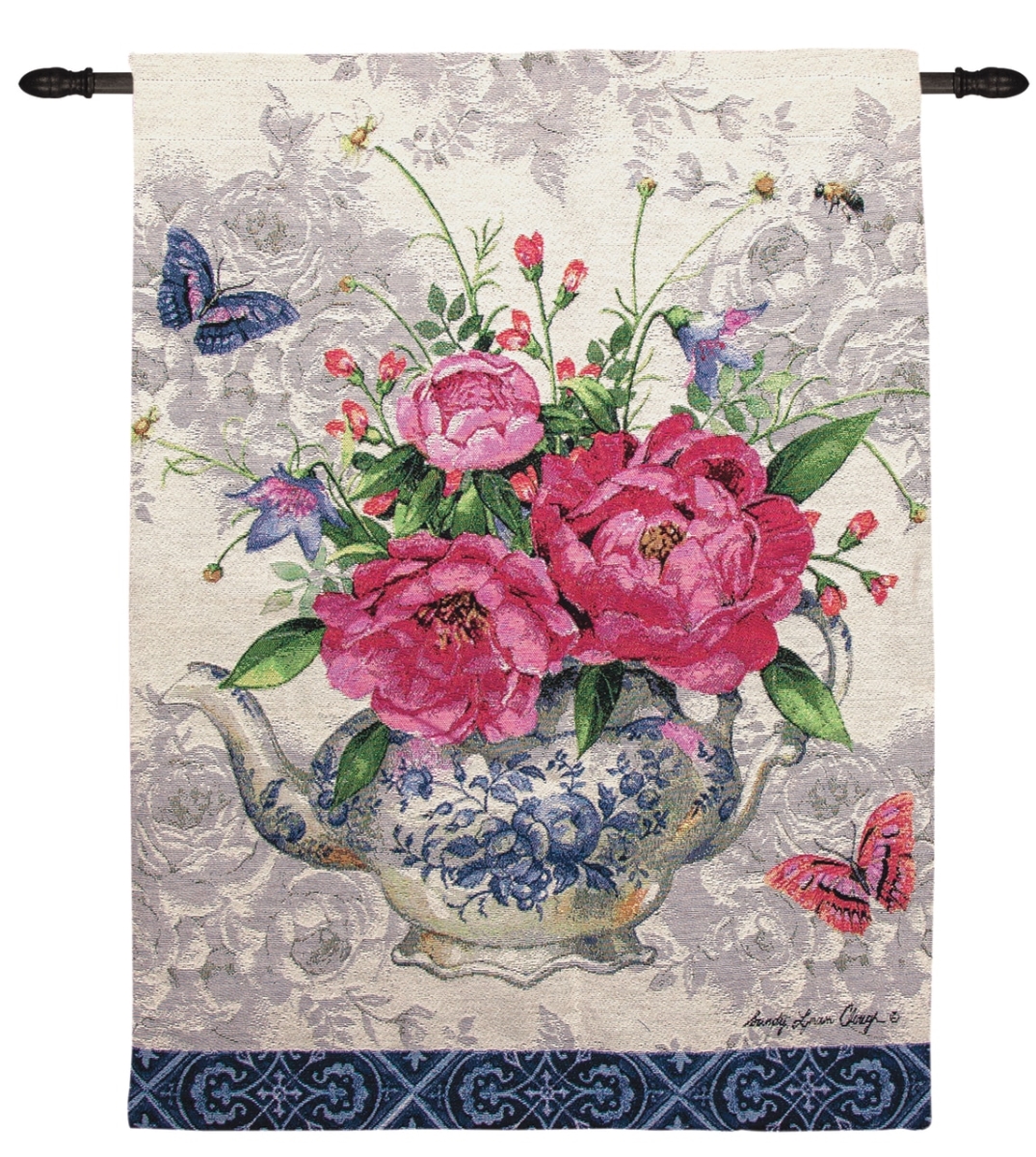 26 x 36 in. Tea Garden Wall Hanging