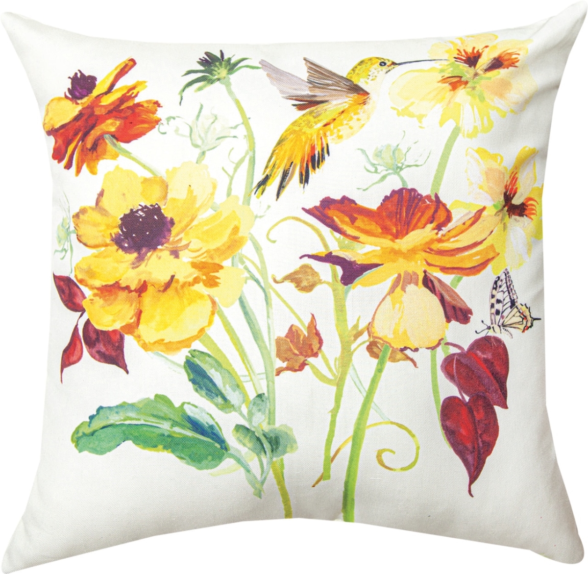 18 x 18 in. Summer Sips Fall Outdoor Pillow