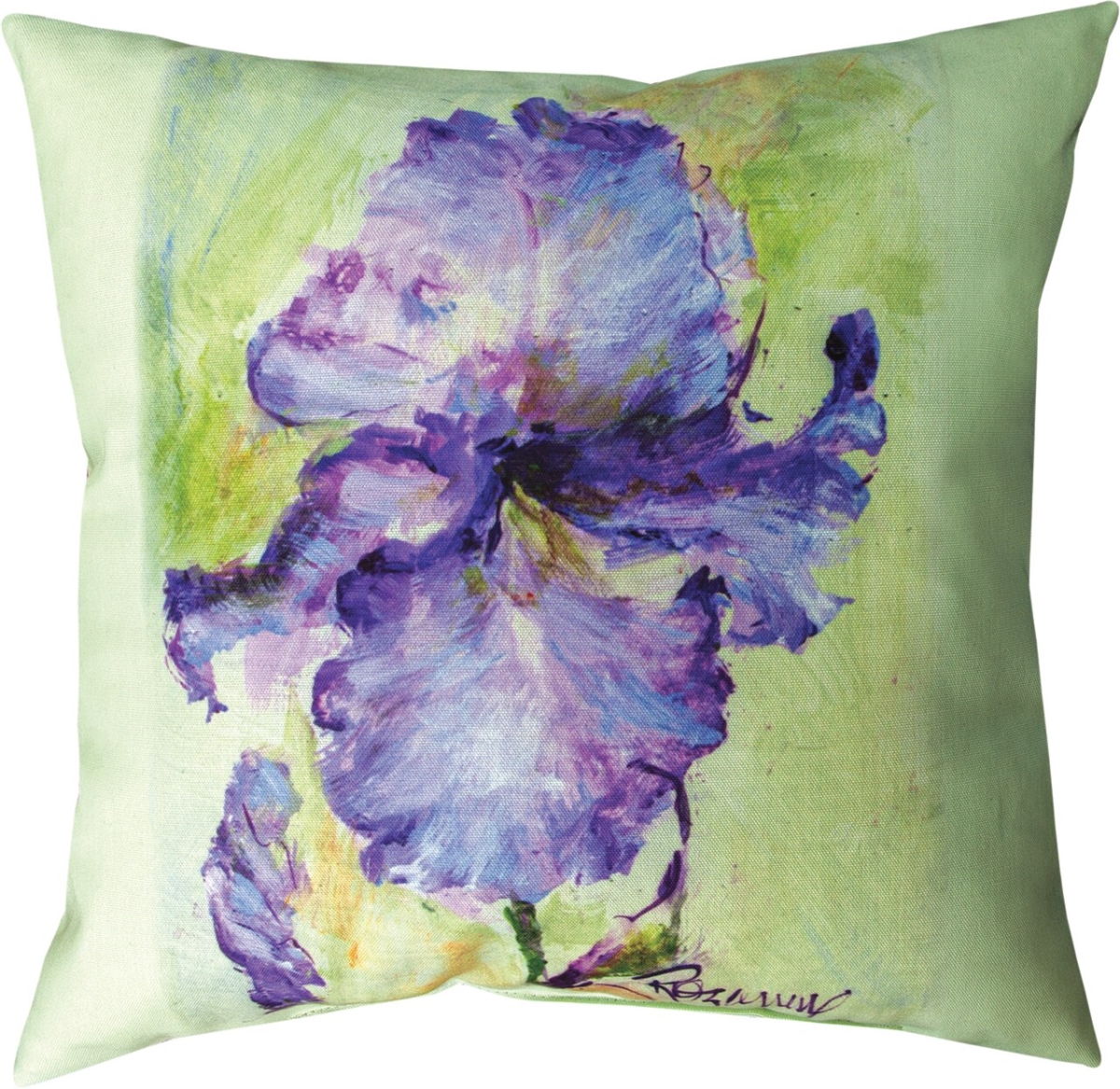 18 x 18 in. Iris Outdoor Pillow
