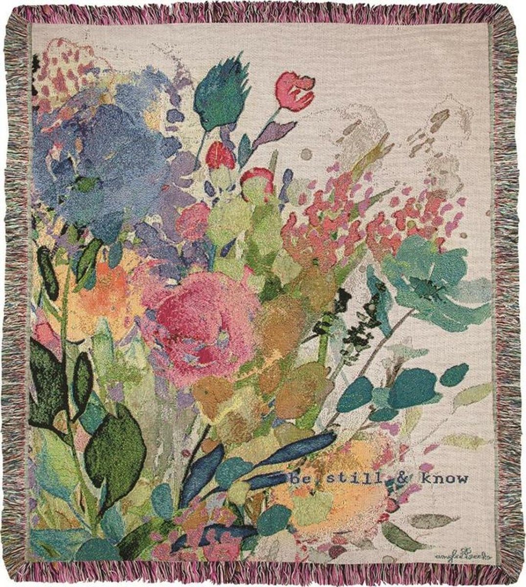 ATEXT 50 x 60 in. Extravagant Love Tapestry Throw