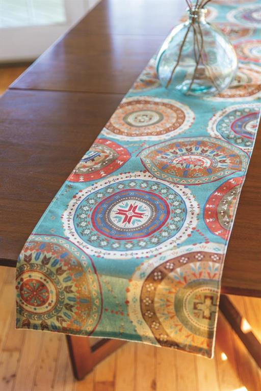 Picture of Manual Woodworkers & Weavers SSWH72 13 x 72 in. Southwest At Heart Table Runner