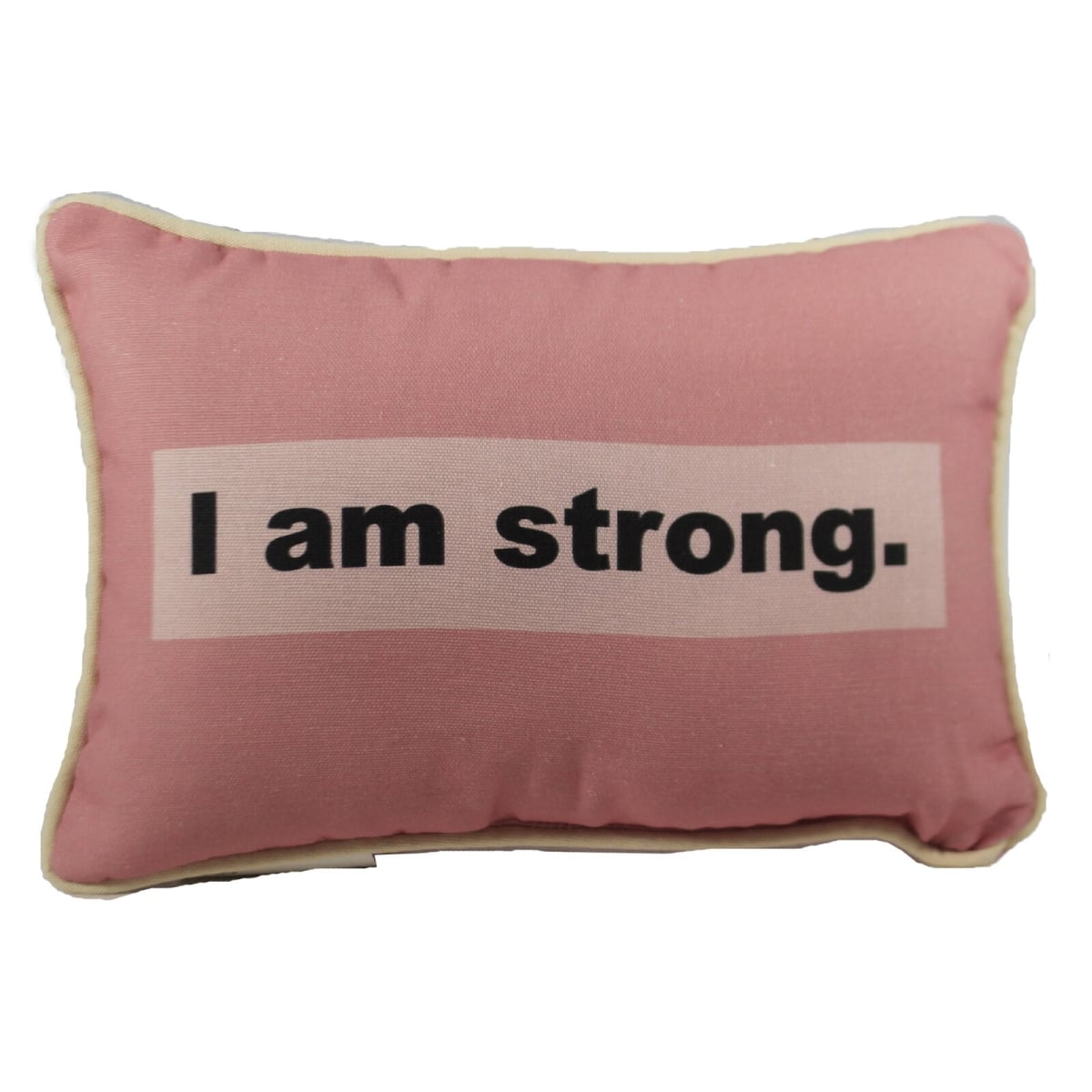 12.5 x 8.5 in. Affirmations Strong Word Pillow