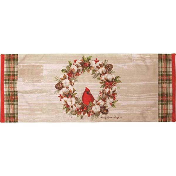 Picture of Manual Woodworkers & Weavers SOHAC 13 x 36 in. Holly & Cotton Table Runner