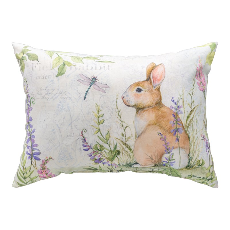 SHFLDG 18 x 13 in. Field Guide Climaweave Pillow - White, Tan, Green & Multi Color