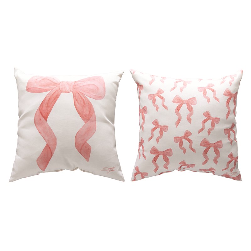 SLTCIT 18 x 18 in. The Chance is there Climaweave Pillow - White & Pink