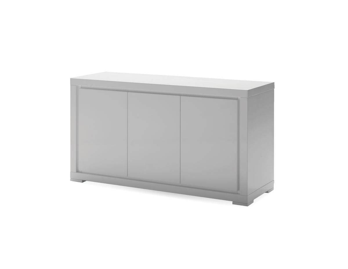Picture of Mobital DBUMAZEWHIT3DOO2 Buffet 3-Door Maze, High Gloss White - 52 x 16 x 30 in.