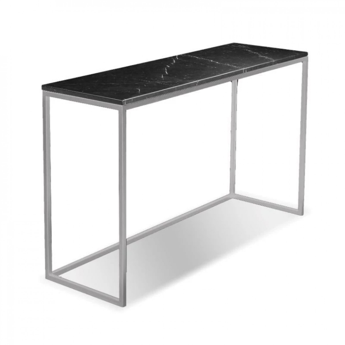 Picture of Mobital WSOONIXBLBSST2PC Onix Marble Sofa Table&#44; Black