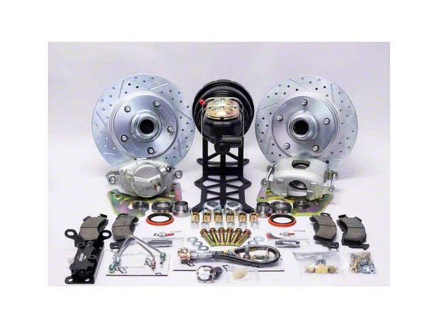 DB15471PHP Power Front HP Brake Kit with 5 x 5.5 in. Bolt Circle for 1948-1952 Ford F1 Pick Up