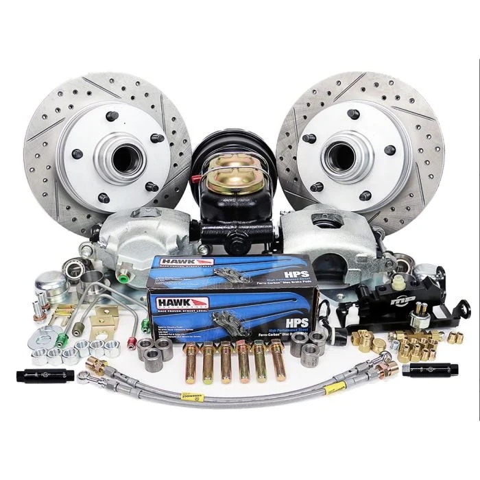 DB15472PHP Power Front HP Brake Kit with 5 x 5.5 in. Bolt Circle for 1953-1956 Ford F1 Pick Up