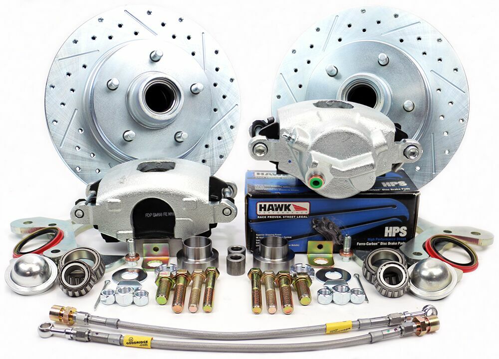 DB1804BHP Front Wheel Kit with OE Drum Brakes for 1965-1970 Buick Electra, Lesabre & Wildcat, 1966-1970 Buick Riviera