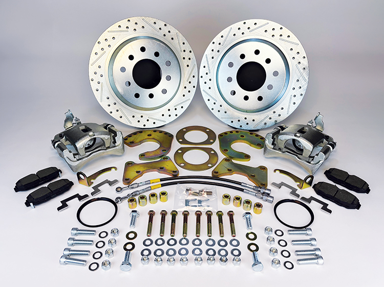 DB3799BR Rear Wheel Brake Kit without C-Clips for 1971-1976 Full Size GM Car