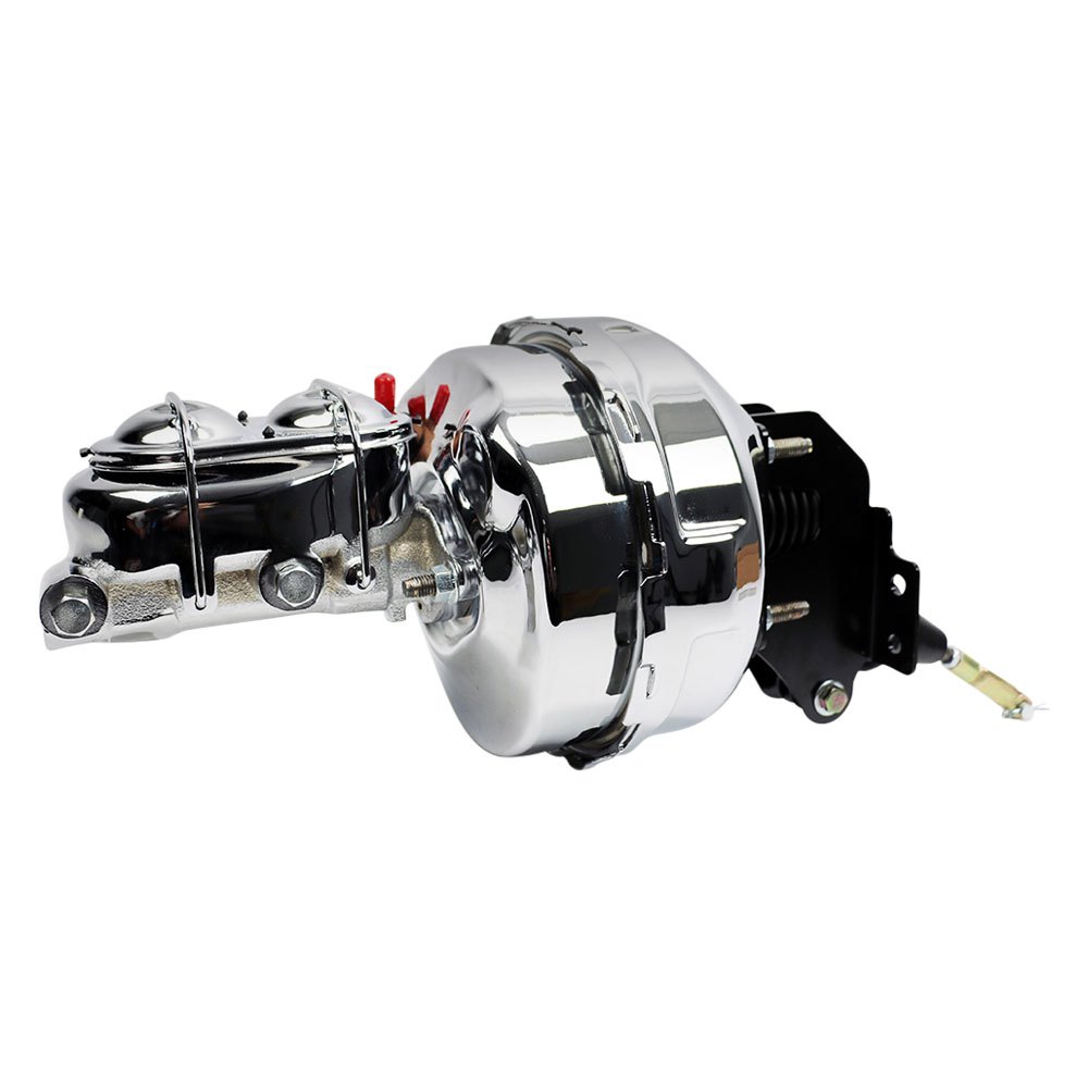1 in. Bore Booster & Master Conversion Kit for 1964-1974 GM A, F & X-Body - Chrome