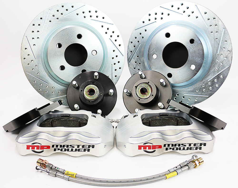 DB4749B Front Wheel Kit with Includes Dropped Spindles & Abs Brakes for 1991-2004 S-10 Pickup 2WD