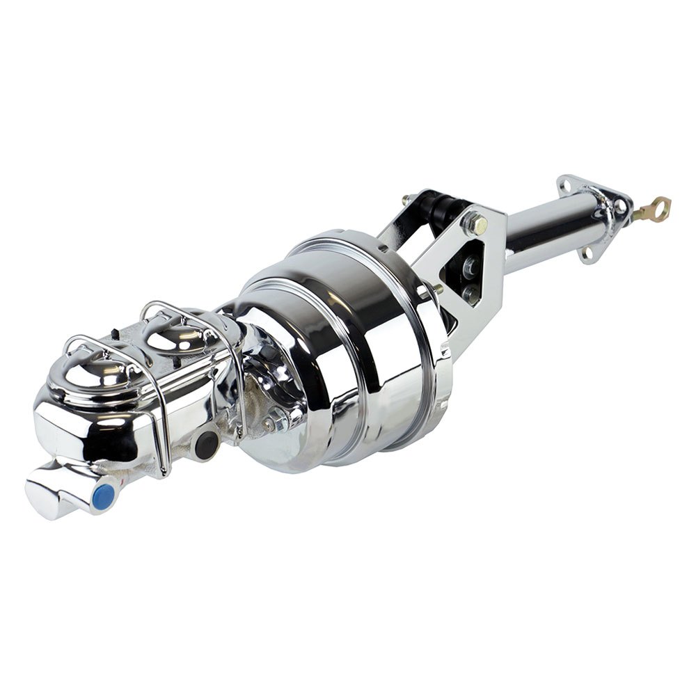 1 in. Bore Booster & Master Conversion Kit for 1953-1962 Chevrolet Corvette - Chrome