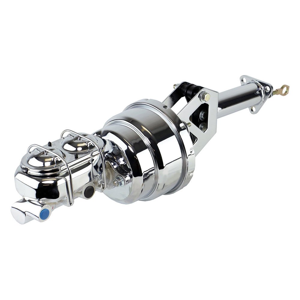 1.12 in. Bore Booster & Master Conversion Kit for 1953-1962 Chevrolet Corvette - Chrome