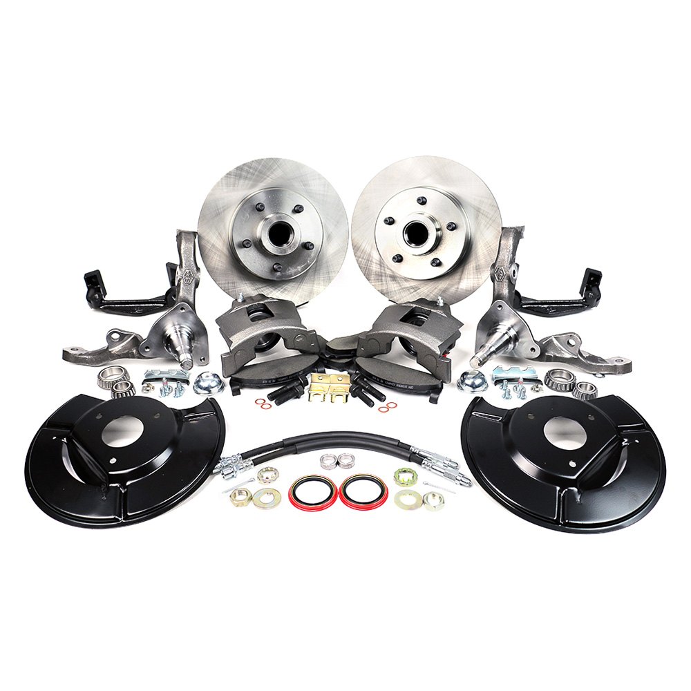 DB1511B 5 x 4.5 in. Bolt Circle Legend Series Front Disc Brake Kit for 1954-1956 Full Size Ford & Mercuryury