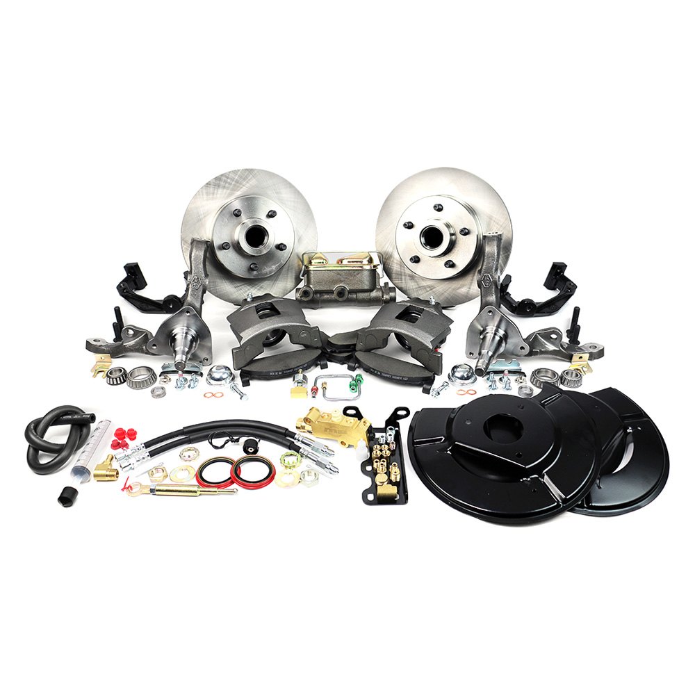 DB1511M 5 x 4.5 in. Bolt Circle Legend Series Front Disc Brake Kit for 1954-1956 Full Size Ford & Mercuryury