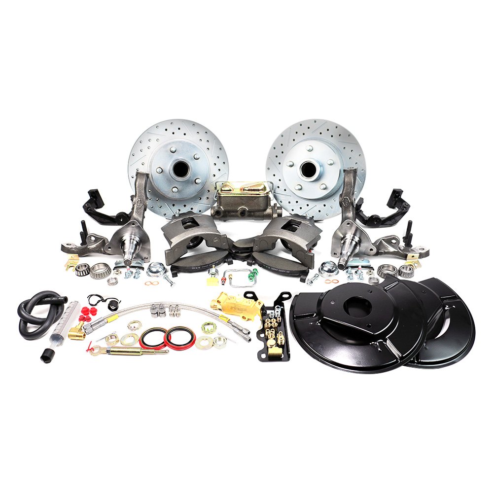 DB1511MHP 5 x 4.5 in. Bolt Circle Legend Series Front Disc Brake Kit for 1954-1956 Full Size Ford & Mercuryury
