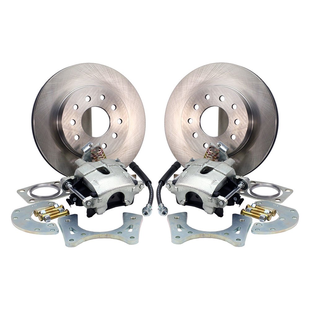 9 in. Legend Serie Rear Disc Brake Conversion Kit for Ford & Large Bearing Flange