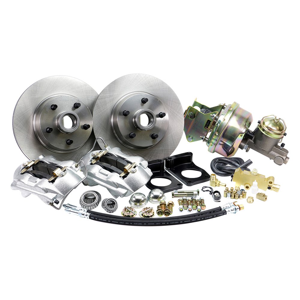 Legend Series Front Disc Brake Kit with Automatic or Manual Transmission, 7 in. Single Diaphragm for 1964-1966 Ford Mustang V8