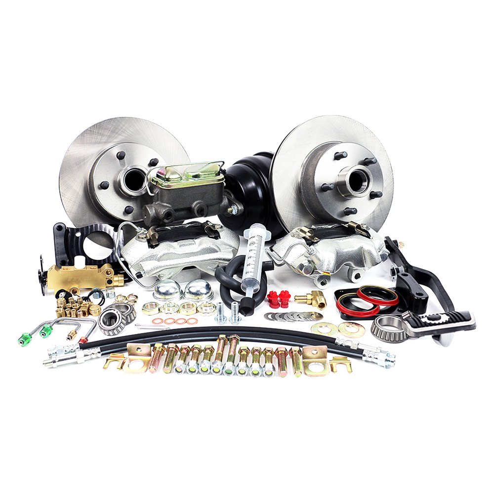 DB15215PS Legend Series Front Disc Brake Kit with Manual Transmission, 8 in. Dual Diaphragm for 1967-1969 Mustang & Mercury Cougar