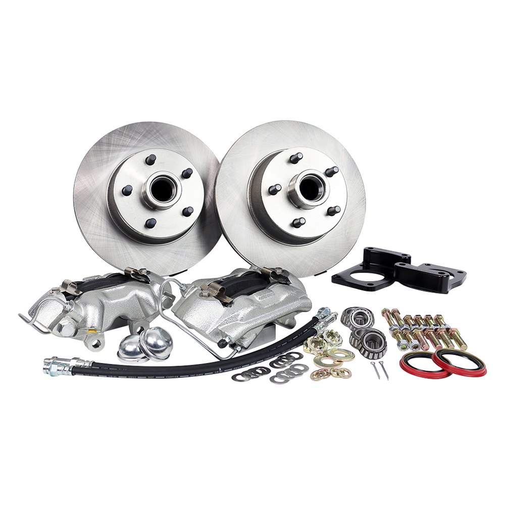 DB1521B Legend Series Front Disc Brake Kit with OE Drum for 1964-1969 Mustang V8