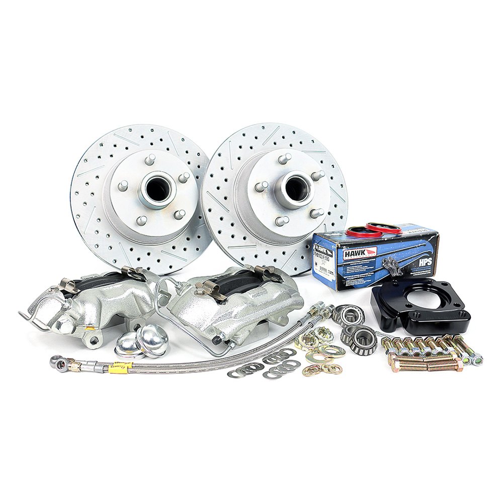 DB1521BHP Legend Series Front Disc Brake Kit with OE Drum for 1964-1969 Mustang V8