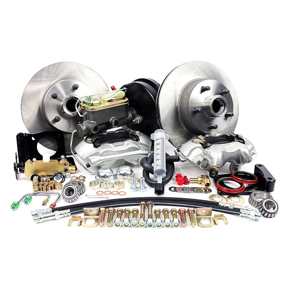DB15224P Legend Series Front Disc Brake Kit with Automatic Transmission, 9 in. Single Diaphragm for 1971-1973 Mustang & Mercury Cougar