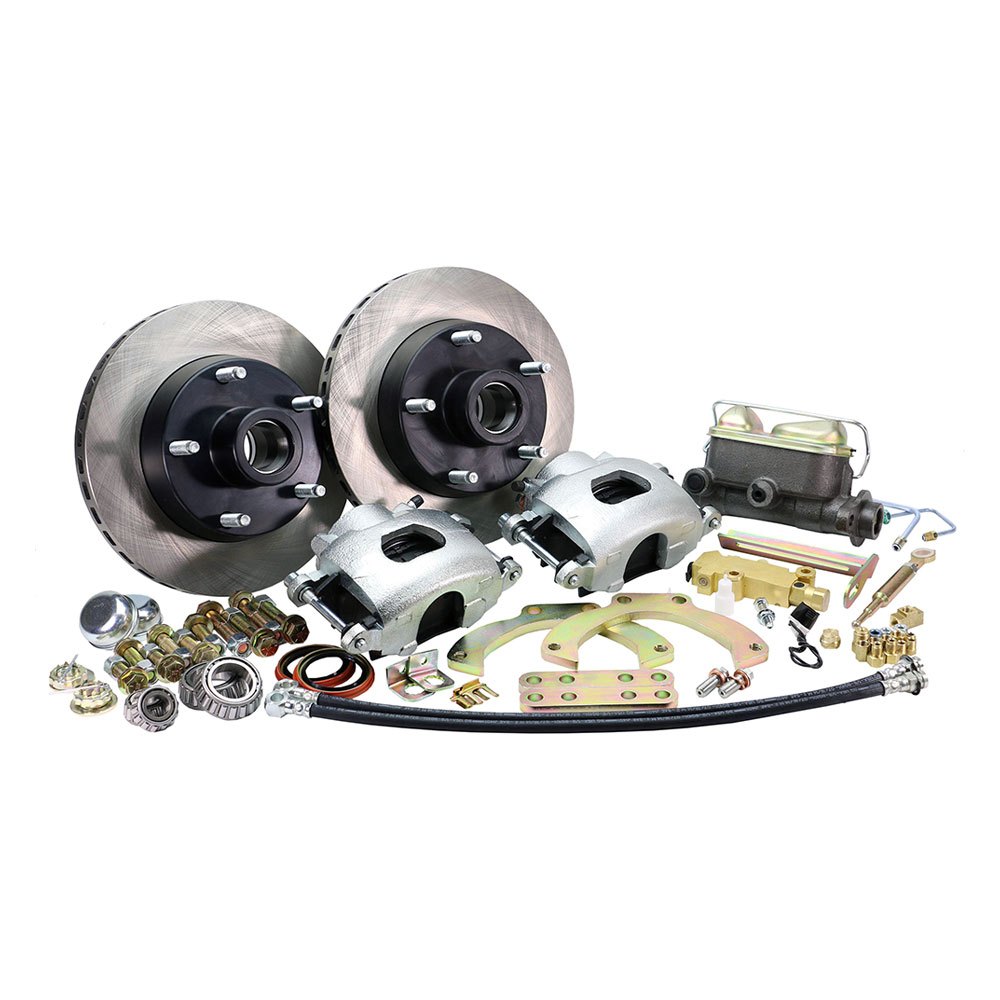 5 x 4.5 & 5 x 5.5 in. Bolt Circle Legend Series V2.0 Front Disc Brake Kit for 1965-1967 Ford F100 Pickup
