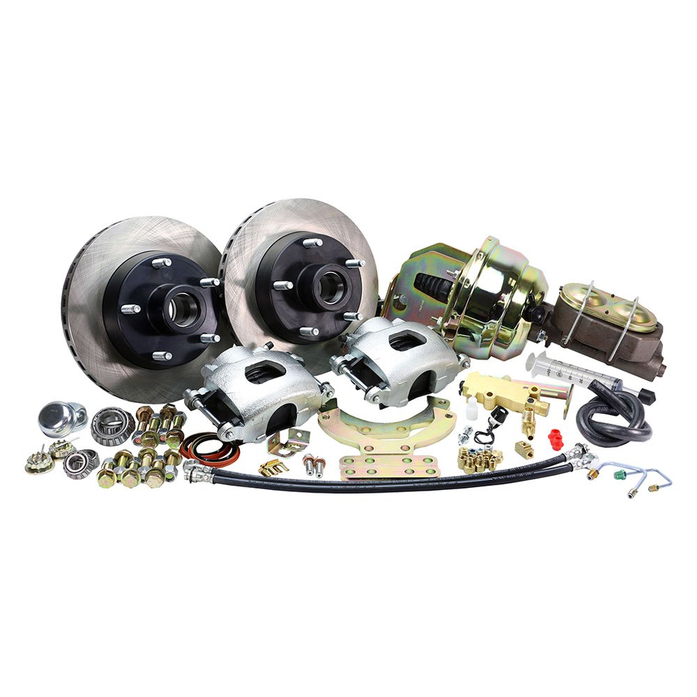5 x 4.5 & 5 x 5.5 in. Bolt Circle Legend Series V2.0 Front Disc Brake Kit for 1965-1967 Ford F100 Pickup