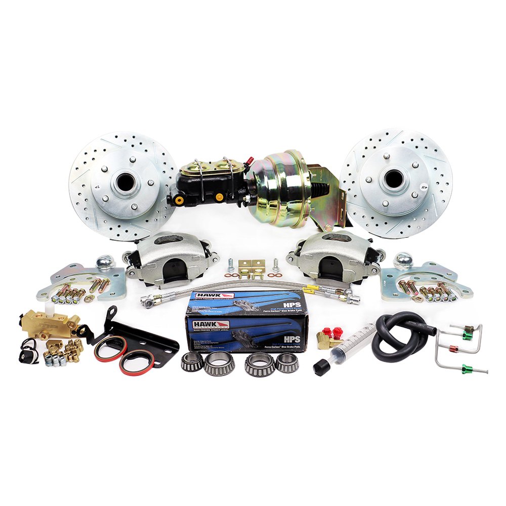 DB1721PHP Legend Series Front Disc Brake Kit for 1959-1964 Chevrolet Full Size Impala, Bel Air & Biscayne
