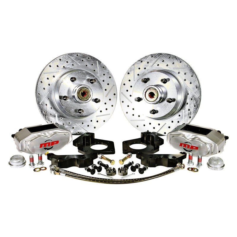 DB2510B Rallye Series Front Disc Brake Kit with OE Drum & Disc for 1965-1969 Ford Mustang -  Master Power Brakes