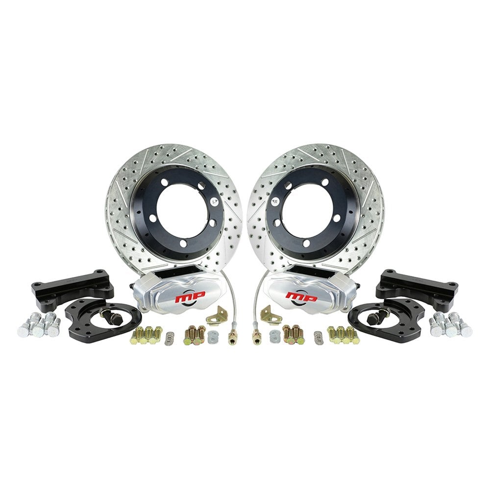 DB2570B Rallye Series Front Disc Brake Kit with OE Drum Brakes for 1966-1975 Ford Bronco