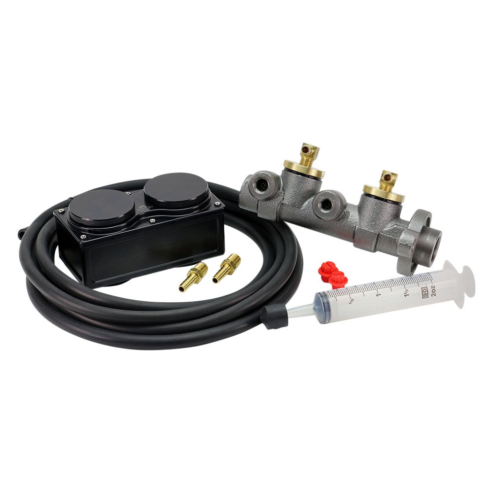 1 in. Bore, Left Hand Ports Remote Fill Power Shallow Hole Master Cylinder Kit