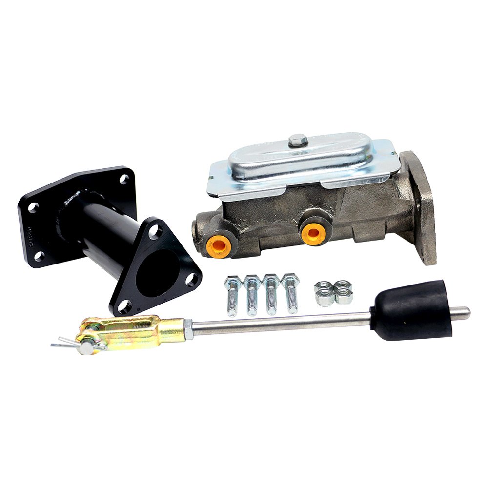 1 in. Bore, Left Hand Ports Power to Manual Master Cylinder Conversion Kit for 1953-1962 Chevrolet Corvette