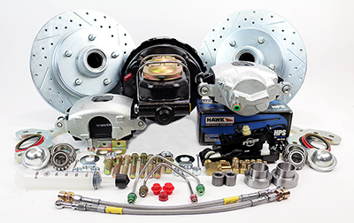 DB1705PHP Legend Series HP Front Disc Brake Kit for 1959-1964 Pontiac Catalina & Bonneville, 1962-1964 Grand Prix
