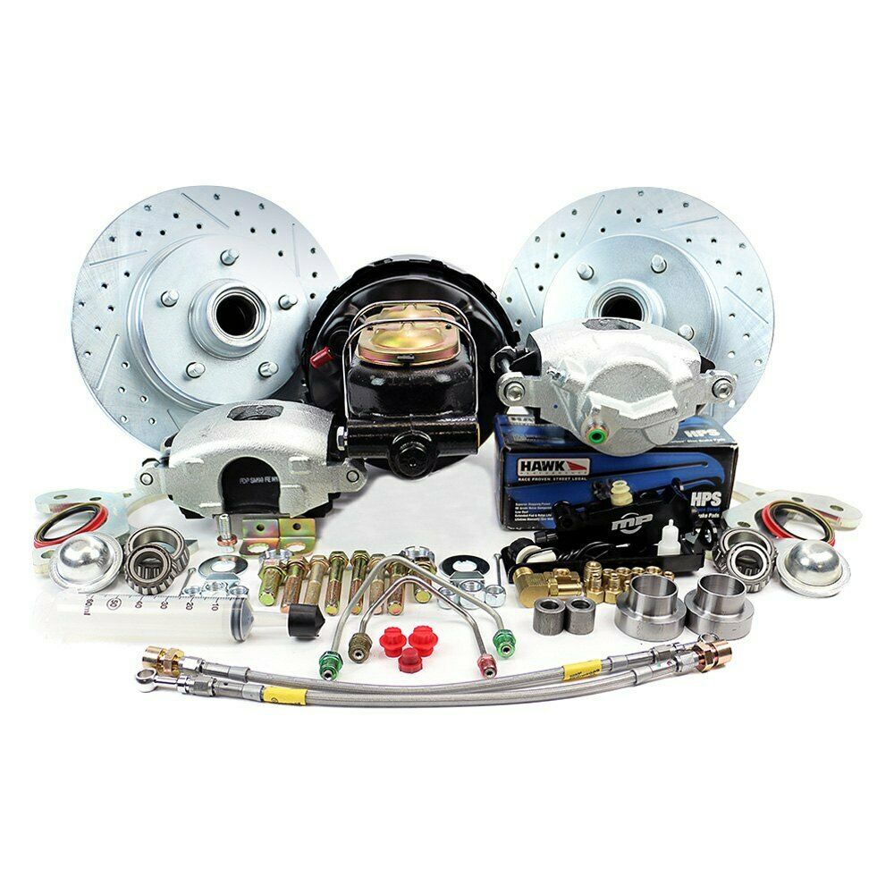 DB1709PHP Legend Series HP Front Disc Brake Kit for 1965-1968 Pointiac Catalina & Bonneville, 1965-1968 Pontiac Grand Prix