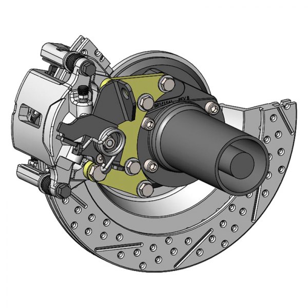 DB3793BR Legend Series HP Plus Front Disc Brake Kit for 1962-1987 Chevrolet 0.5-ton 2wd Pick-up & Suburban