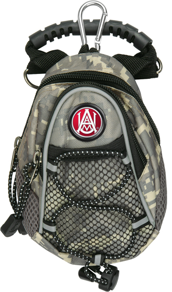 Picture of LinksWalker LW-CO3-AAM-MDPC Alabama A&M Bulldogs-Mini Day Pack&#44; Camo