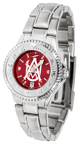 Picture of Suntime ST-CO3-AAM-COMPLM-A Alabama A&M Bulldogs-Ladies Competitor Steel AnoChrome Watch