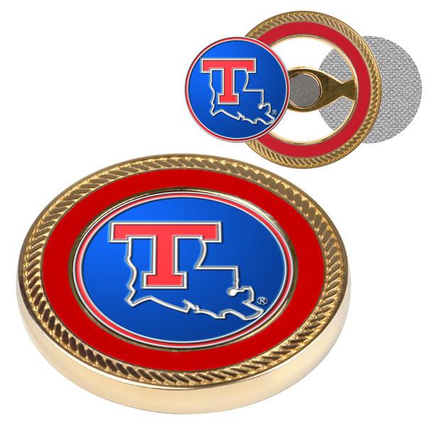 Picture of LinksWalker LW-CO3-LTU-FLIPC Louisiana Tech Bulldogs-Flip Coin