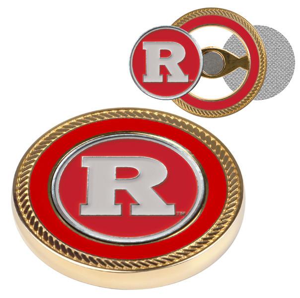 Picture of LinksWalker LW-CO3-RSK-FLIPC Rutgers Scarlet Knights-Flip Coin