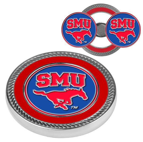 Picture of LinksWalker LW-CO3-SMU-FLIPC Southern Methodist University Mustangs-Flip Coin